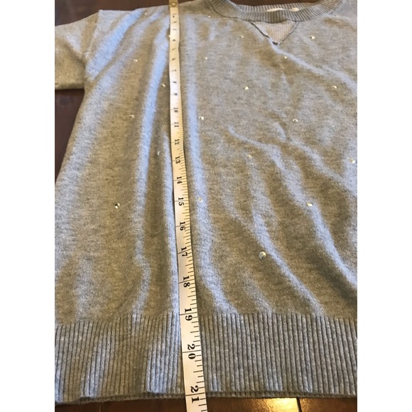 Peyton Primrose Grey Crew Neck Long Sleeve Sweater - Picture 7 of 11